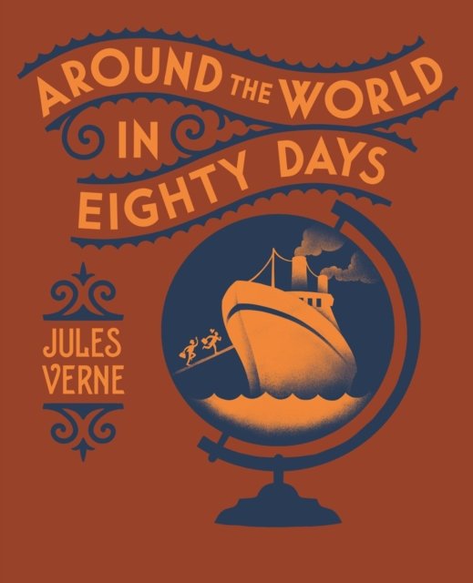 Cover for Jules Verne · Around the World in 80 Days (Bok) (2024)
