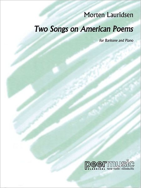 Cover for Morten Lauridsen · 2 Songs on American Poems (Paperback Book) (2011)