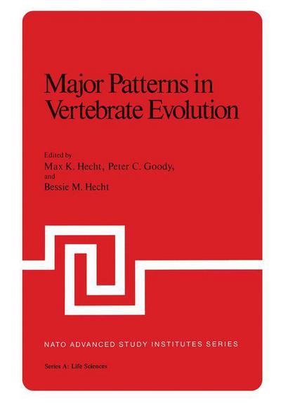 Cover for Max Hecht · Major Patterns in Vertebrate Evolution - NATO Science Series B (Paperback Book) [Softcover reprint of the original 1st ed. 1977 edition] (2012)