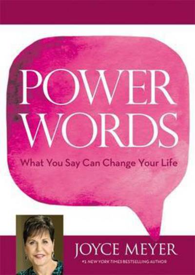 Cover for Joyce Meyer · Power Words (Hardcover Book) (2016)