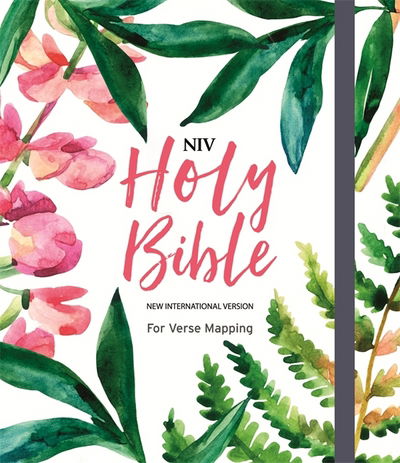 Cover for New International Version · NIV Bible for Journalling and Verse-Mapping: Floral (Hardcover Book) (2018)