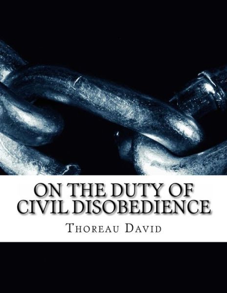 Cover for Thoreau Henry David · On the Duty of Civil Disobedience (Paperback Book) (2014)