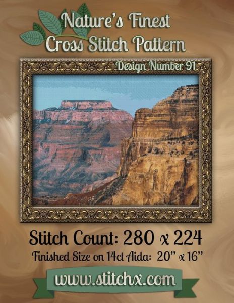 Nature's Finest Cross Stitch Pattern: Design Number 91 - Nature Cross Stitch - Books - Createspace - 9781502588531 - October 2, 2014