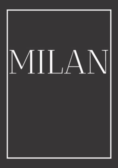 Milan - Contemporary Interior Design - Bücher - Independently Published - 9781697219531 - 3. Oktober 2019