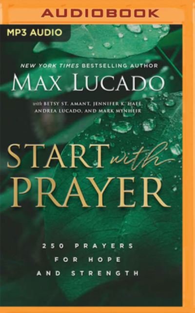 Cover for Max Lucado · Start with Prayer (CD) (2022)