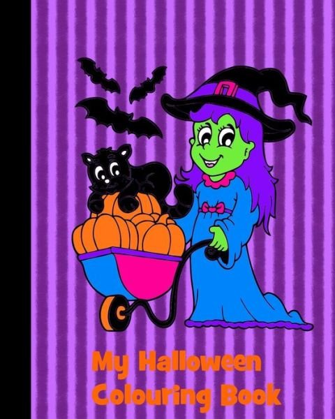 Cover for The Little Learner's Club · My Halloween Colouring Book (Paperback Book) (2024)