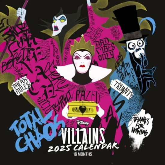 Cover for Disney Villains (Deviant Distortion) 2025 Square Calendar (Calendar) (2025)