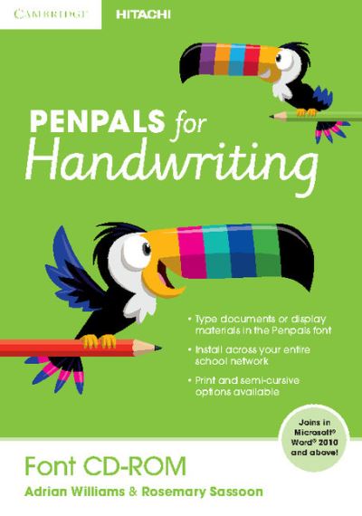 Cover for Adrian Williams · Penpals for Handwriting Font CD-ROM - Penpals for Handwriting (CD-ROM) (2012)