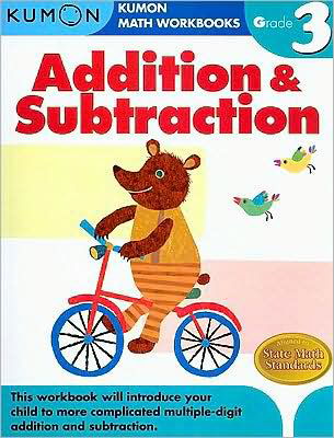 Cover for Kumon · Grade 3 Addition &amp; Subtraction (Paperback Bog) (2008)