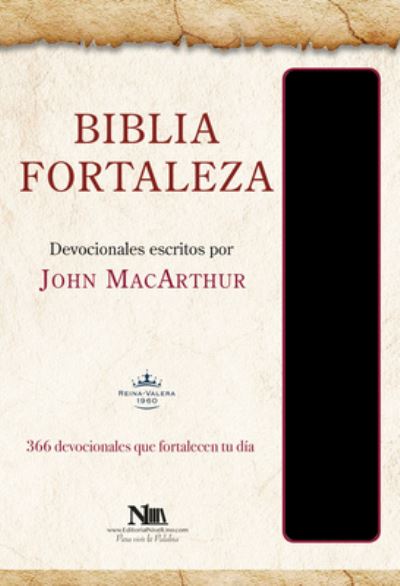 Biblia Fortaleza - Rvr60 Negro - John Macarthur - Książki - NIVEL UNO - 9781941538531 - 25 września 2018