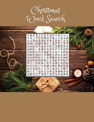 Cover for Genaro Keefauver · Christmas Word Search For Adults And Kids Circle Word Searches To Challenge (Pocketbok) (2017)