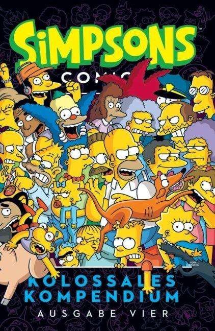 Cover for Matt Groening · Simpsons Comics Kolossales Kompendium 04 (Paperback Bog) (2017)