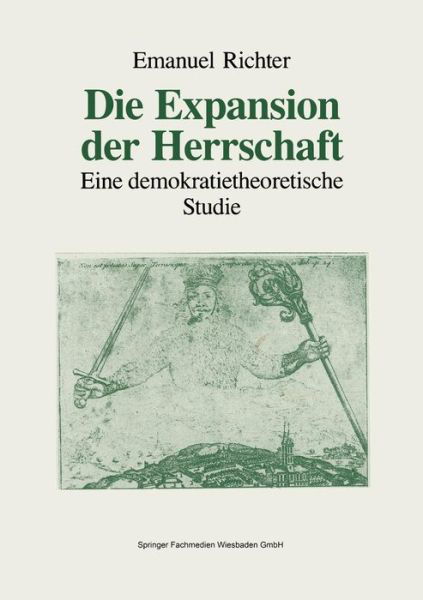 Cover for Emanuel Richter · Die Expansion Der Herrschaft: Eine Demokratietheoretische Studie (Paperback Book) [1994 edition] (1994)