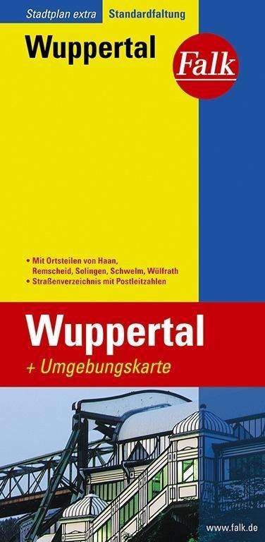 Cover for Mair-Dumont · Wuppertal, Falk Extra 1:20 000 (Book) (2018)