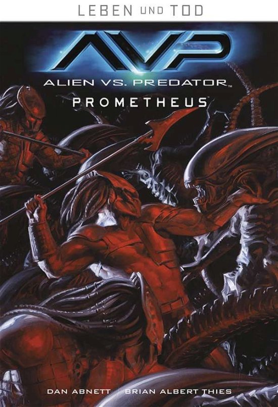 Cover for Abnett · Leben und Tod: Alien vs. Predato (Bok)