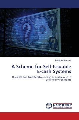 Cover for Tamura · A Scheme for Self-Issuable E-cas (Book) (2018)