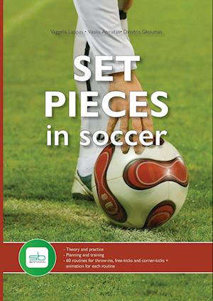 Cover for Vaggelis Lappas · Set Pieces in Soccer: - Theory and practice - Planning and training - 60 routines for throw-ins, free-kicks and corner-kicks (Paperback Book) (2024)