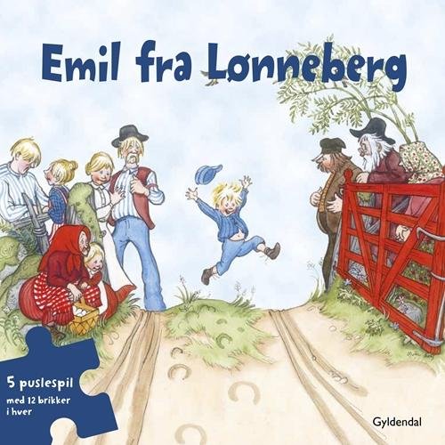 Cover for Astrid Lindgren · Emil fra Lønneberg - puslespil (Pappbok) [1. utgave] (2015)