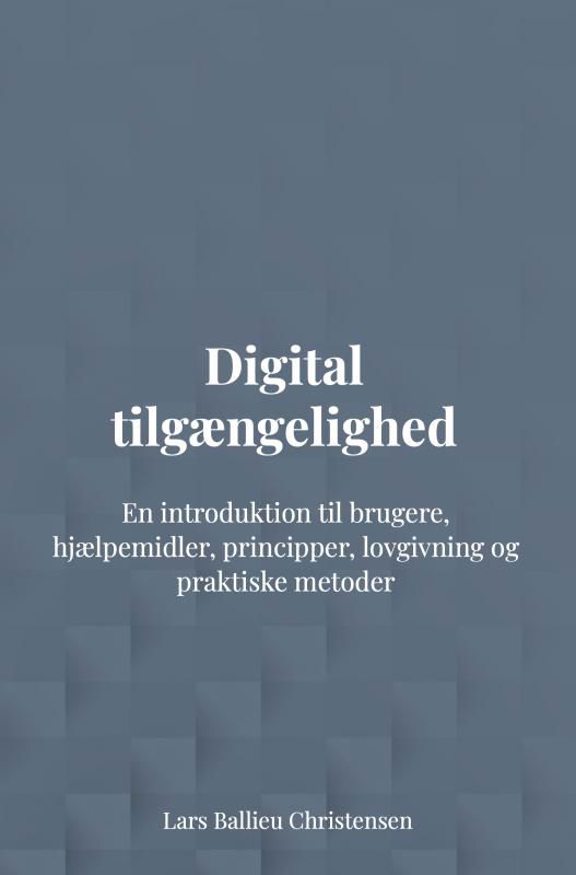 Cover for Lars Ballieu Christensen · Digital tilgængelighed (Taschenbuch) (2024)