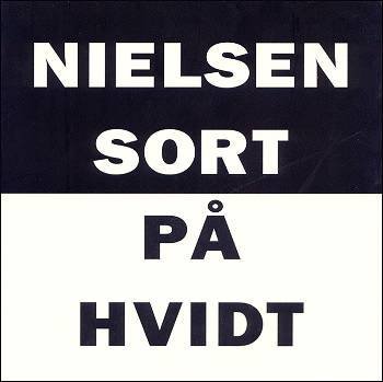 Cover for Hans-Jørgen Nielsen · Nielsen sort på hvidt (Sewn Spine Book) [1er édition] (2000)