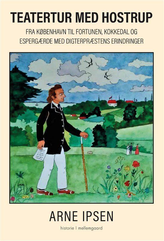 Cover for Arne Ipsen · Teatertur med Hostrup (Hæftet bog) [1. udgave] (2022)