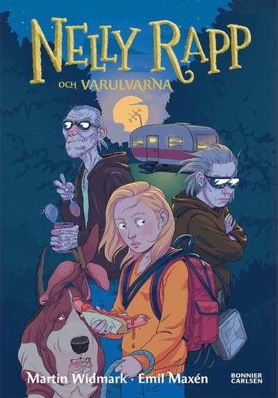 Cover for Martin Widmark · Nelly Rapp och varulvarna (Inbunden Bok) (2023)