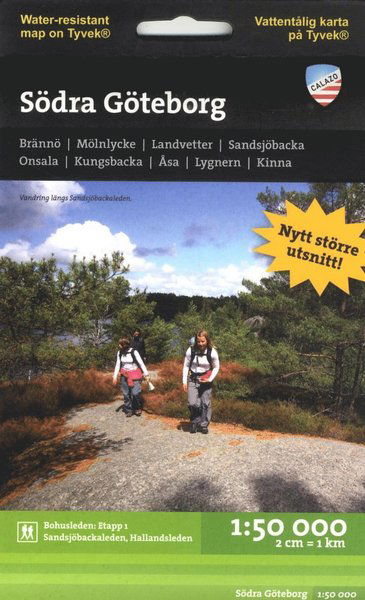 Cover for Södra Göteborg 1:50.000. Bohusleden etapp 1, Sandsjöbackaleden samt Hallandsleden ingå (CD/DVD) (2017)