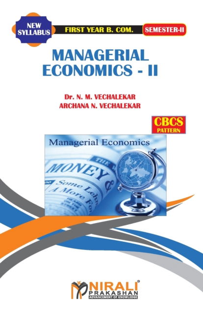 Cover for Dr N M Vechalekar · Managerial Economics -- II (Paperback Book) (2020)