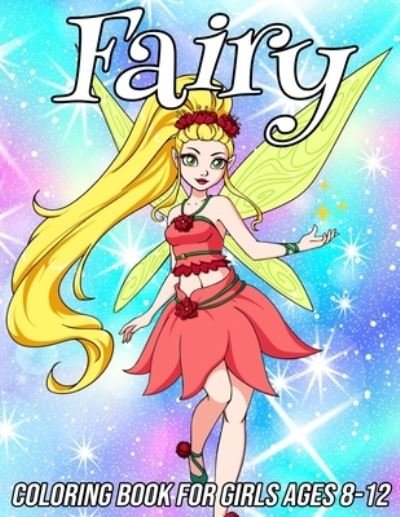 Cover for Mezzo Zentangle Designs · Fairy Coloring Book for Girls Ages 8-12 (Paperback Book) (2020)