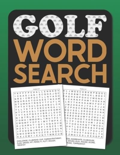 Cover for Emygolfing Publishing · Golf Word Search (Paperback Book) (2020)