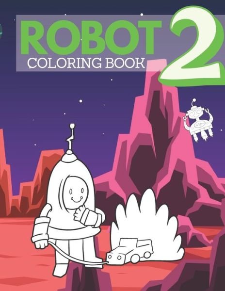 Cover for Blackie Cat · Robot Coloring Book (Paperback Bog) (2020)