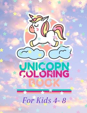 Cover for Mk El Nadi · Unicorn Coloring book (Paperback Book) (2020)