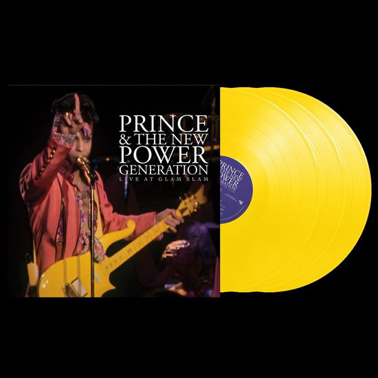 Cover for Prince · Live At Grand Slam (LP) [RSD 2025 Yellow Vinyl edition] (2025)