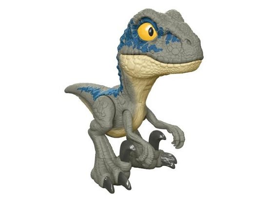 Cover for Jurassic World · JW Mega Roar Velociraptor Blue (Spielzeug) (2024)