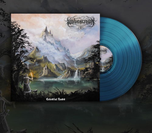 Cover for Wolvencrown · Celestial Lands (Blue Vinyl) (VINYL) (2025)