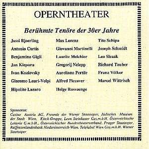 Cover for Favorite Tenors of the 1930s / Various (CD) (1995)