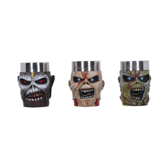 Iron Maiden Eddie Shot Glass Set 9cm - Iron Maiden - Produtos - IRON MAIDEN - 0801269150532 - 21 de julho de 2023