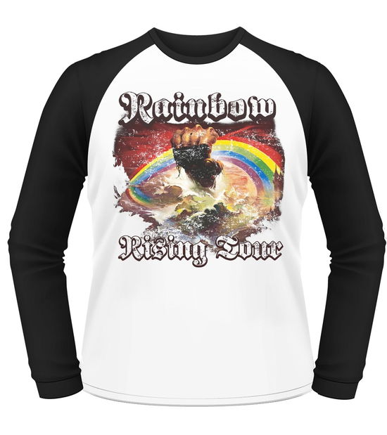 Cover for Rainbow · Rising Tour 76 (T-shirt) [size S] [White edition] (2016)