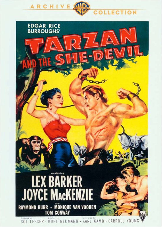 Cover for Tarzan &amp; the She-devil (DVD) (2009)