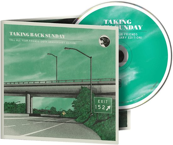 Cover for Taking Back Sunday · Tell All Your Friends (CD) (2022)