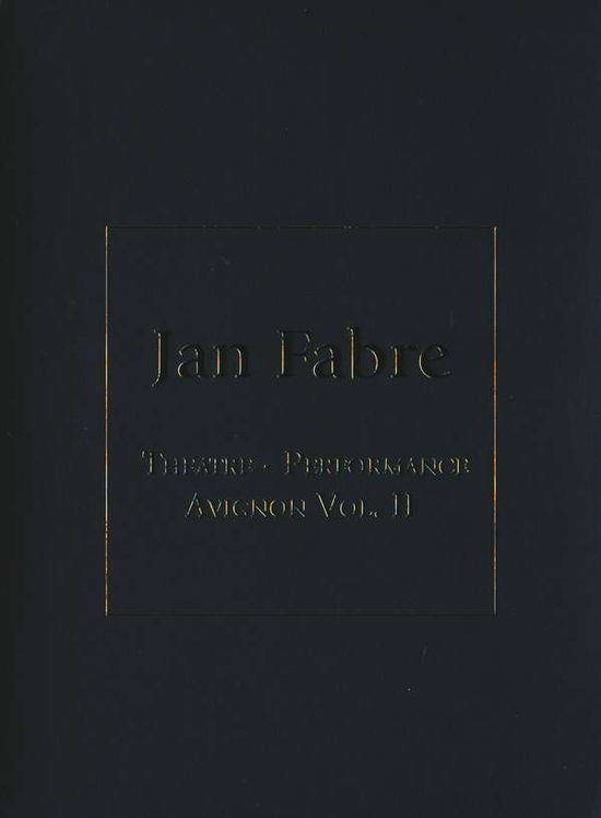 Cover for Jan Fabre · Theatre-Performance,Avignon Vol.2 4 CD (Book) (2016)