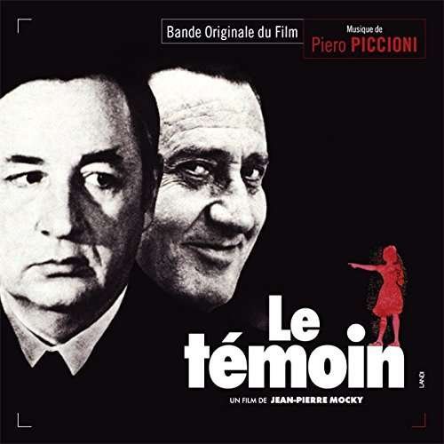 Cover for Piero Piccioni · Le Temoin (CD) (2015)