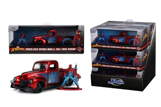 Marvel Diecast Modell 1/32 1941 Ford Pick Up Spide - Marvel: Jada Toys - Merchandise - Dickie Spielzeug - 4006333083532 - May 1, 2024