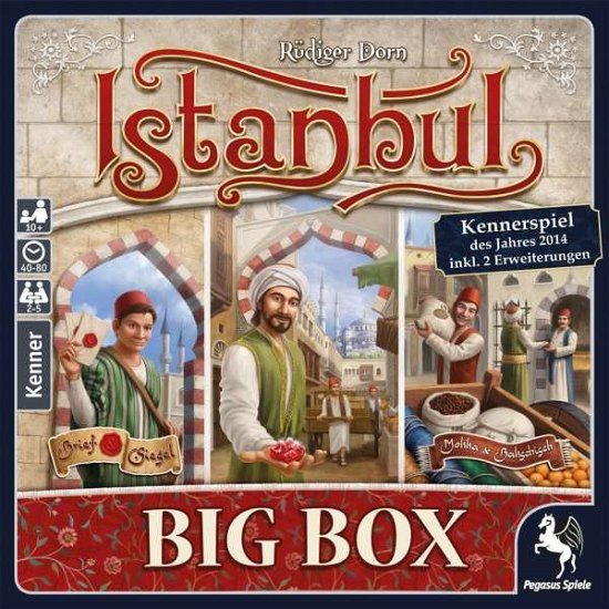 Cover for Istanbul Big Box (Spiel).55119G (Buch) (2019)