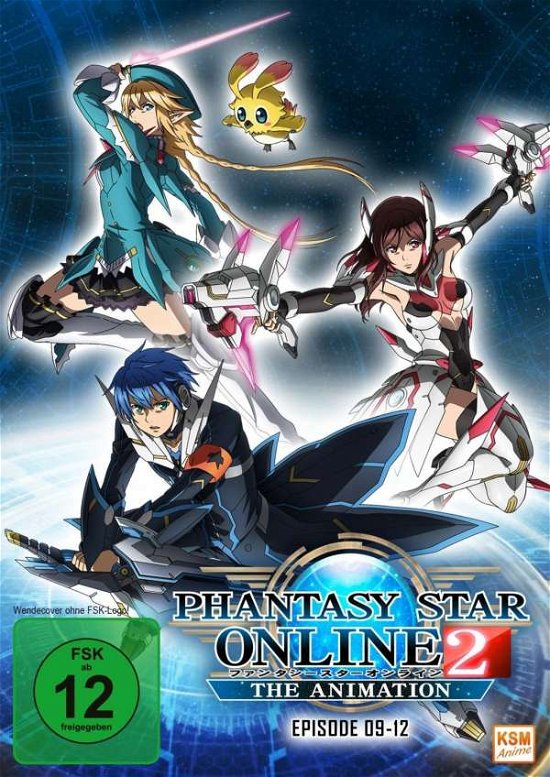 Cover for N/a · Phantasy Star Online 2 - Vol3/Ep.09-12 (DVD) (2019)