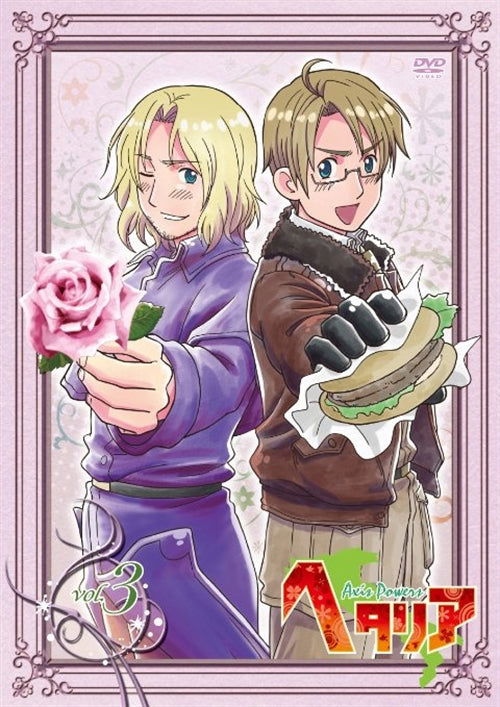 Hetalia Axis Powers 3 - Himaruya Hidekazu - Musiikki - FRONTIER WORKS CO. - 4562207970532 - perjantai 24. heinäkuuta 2009