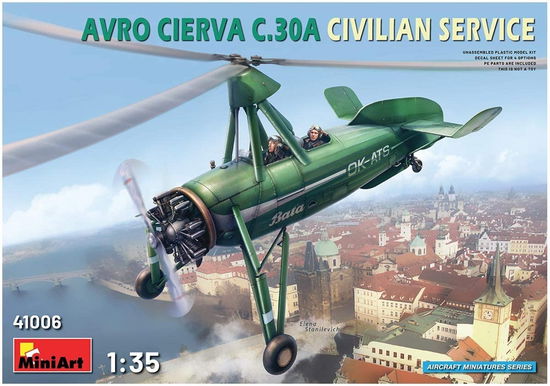 Cover for MiniArt · Avro Cierva C.30a Civilian Service (Legetøj)