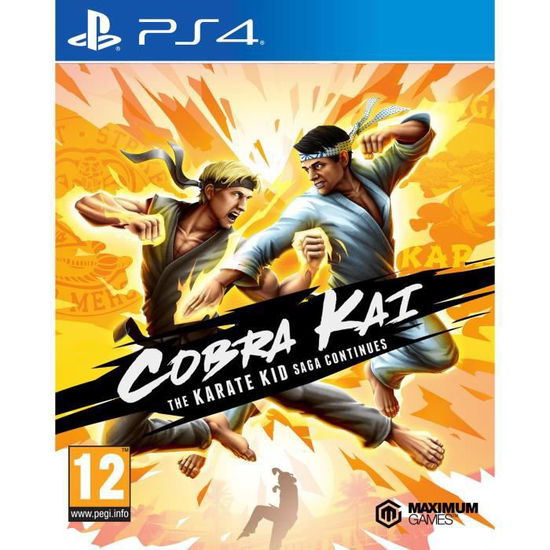 Cover for Maximum Games · Cobra Kai: The Karate Saga Continues (PS4) (2020)