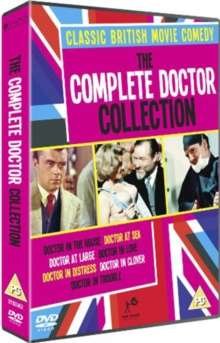 Cover for Complete Doctor Collection [ed · The Complete Doctor (7 Films) Collection (DVD) (2012)