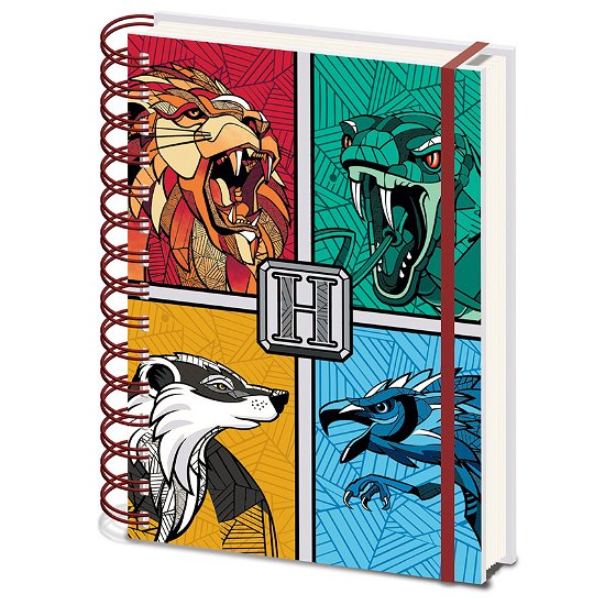 Magical Glass A5 Notebook (Quaderno) - Harry Potter: Pyramid - Merchandise -  - 5051265734532 - 2. marts 2022
